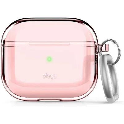 Elago Clear Protective Case For Apple Airpods 3 - Pink